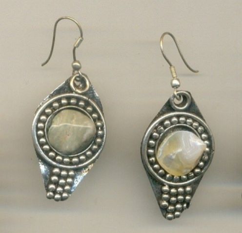 FJ-SER0# 30342 Stone Earrings