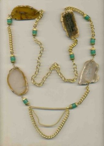 FJ-SN0# 30344 Stone Necklace