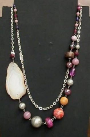 FJ-SN0# 30347 Stone Necklace