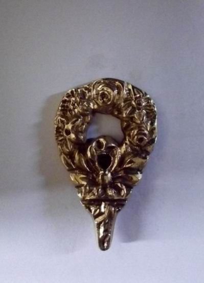 Brass Earring Paperweight