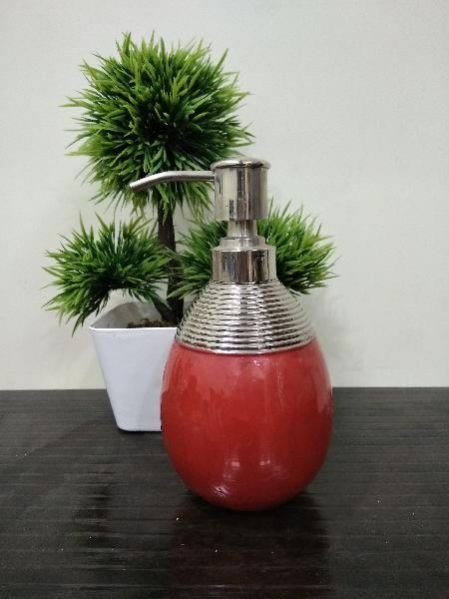 Red Brass Soap Dispenser