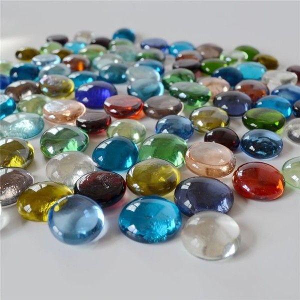 Flat Glass Marbles