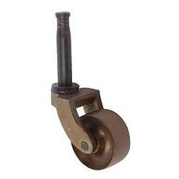 Solid Brass Swivel Wheel Caster