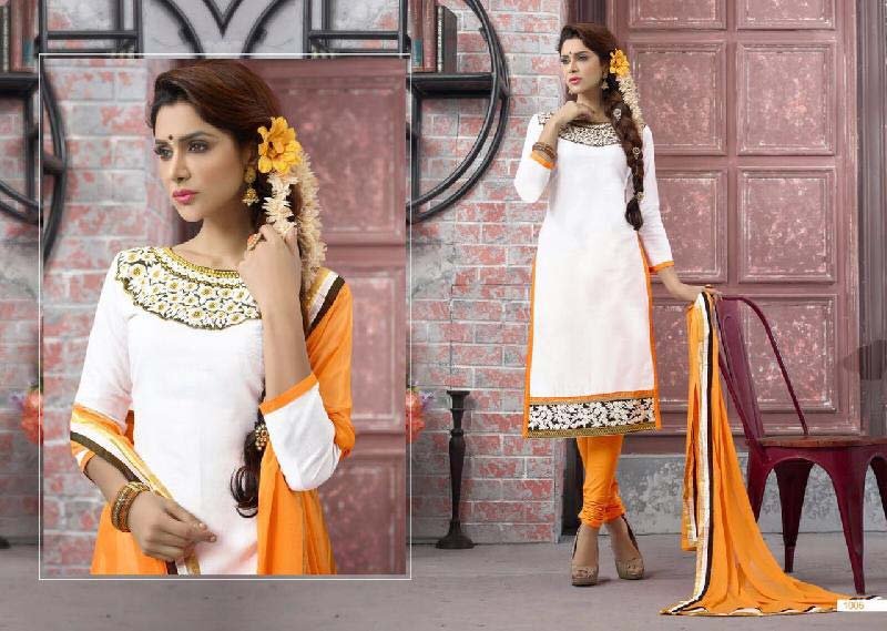 Cotton Churidar Suit (1005)