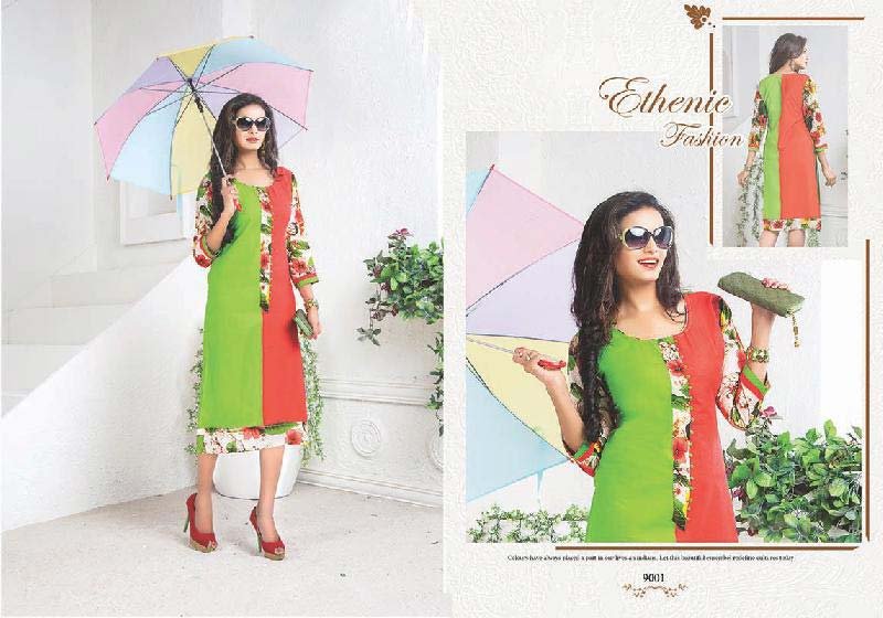Designer Cotton Kurti (9001)