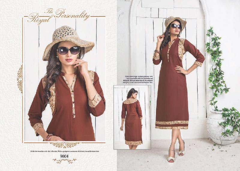 Designer Cotton Kurti (9004)