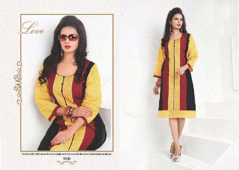 Designer Cotton Kurti (9006)