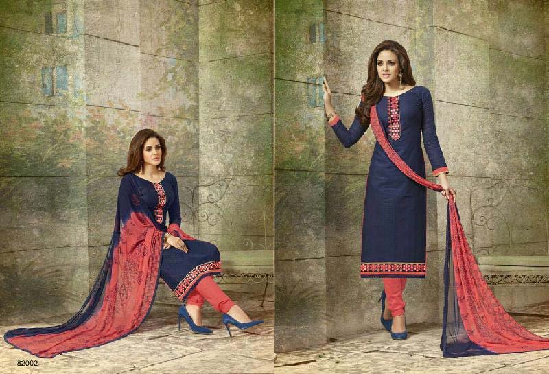 Designer Churidar Suit (82002)