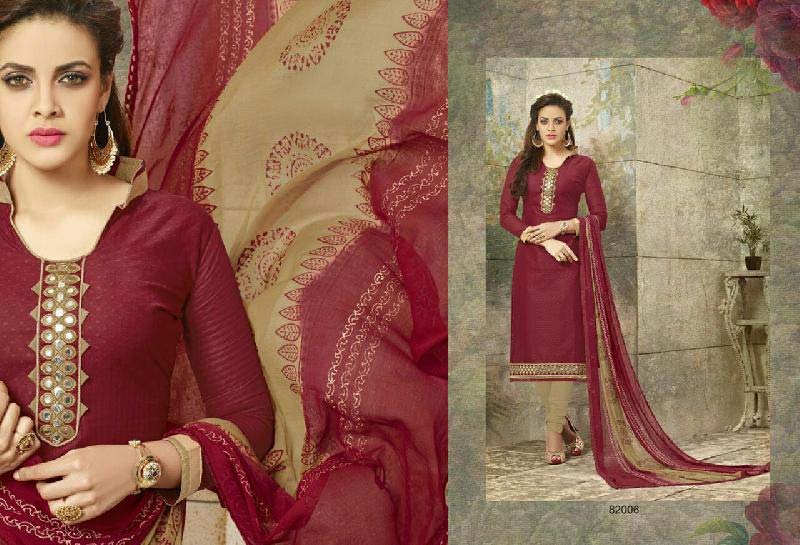 Designer Churidar Suit (82006)