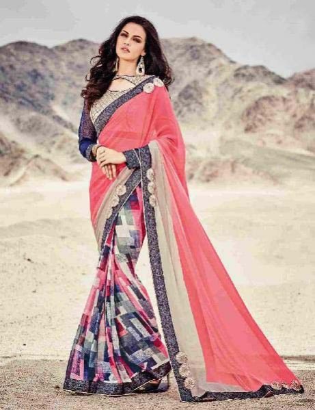 Floral Saree (615)