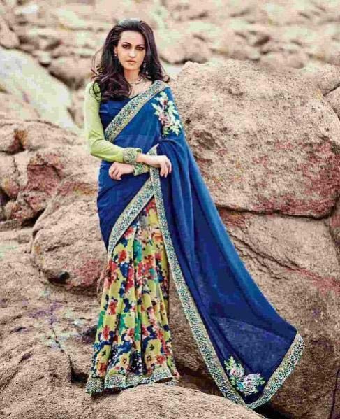 Floral Saree (618)