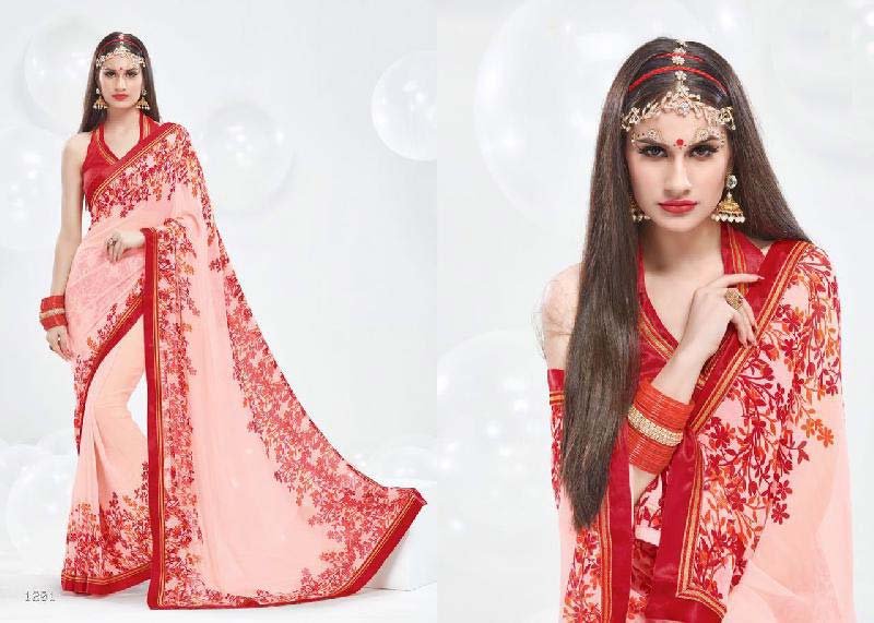 Georgette Saree (1201)