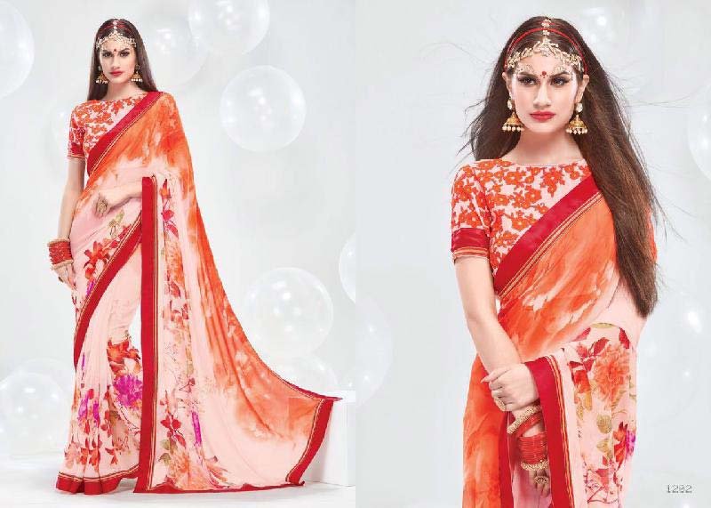 Georgette Saree (1202)