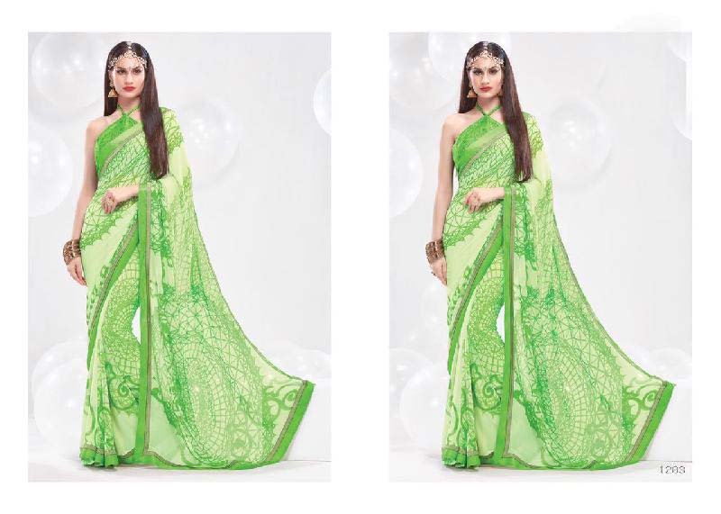 Georgette Saree (1203)