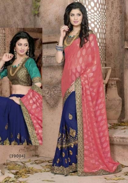Georgette Saree (39004)