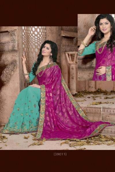 Georgette Saree (39011)
