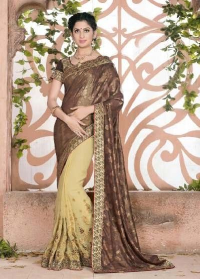 Georgette Saree (39013)