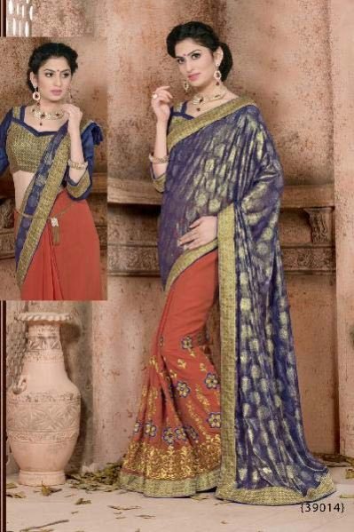 Georgette Saree (39014)