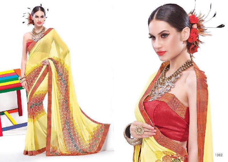 Party Wear Saree (1302)