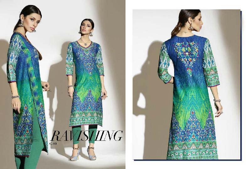 Printed Cotton Kurti (C-80)