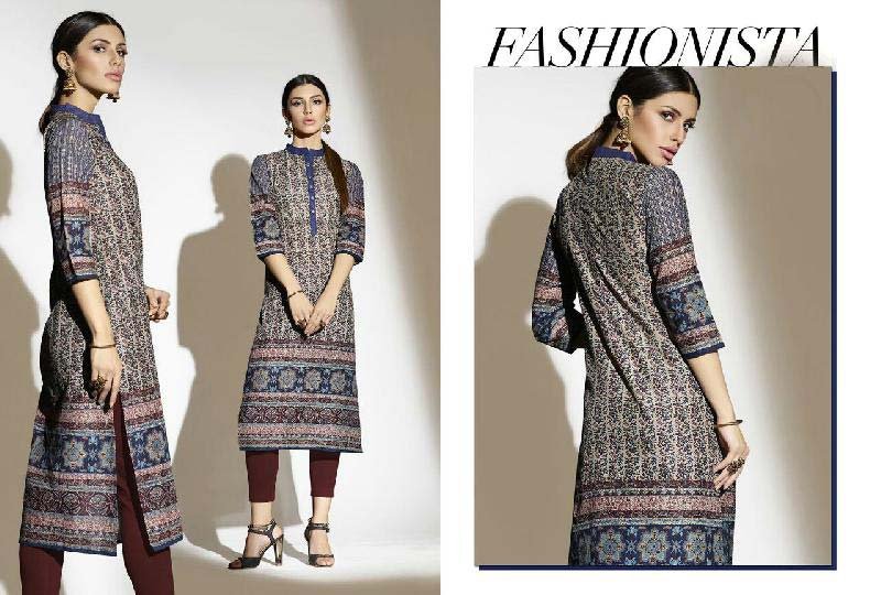 Printed Cotton Kurti (C-84)