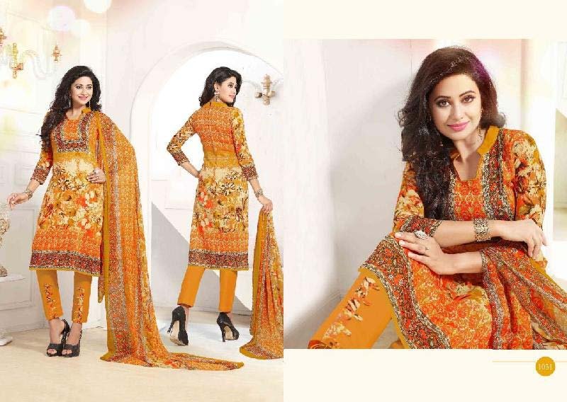 Satin Pant Style Suit (1031)