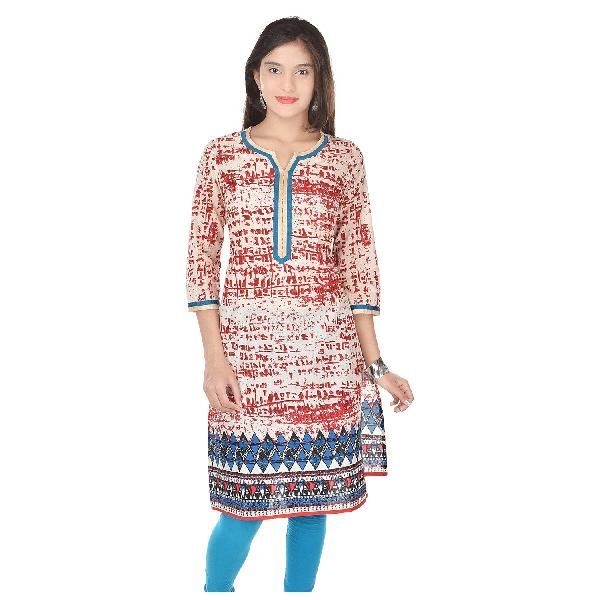 Printed Cotton Kurti (DSC 0222)