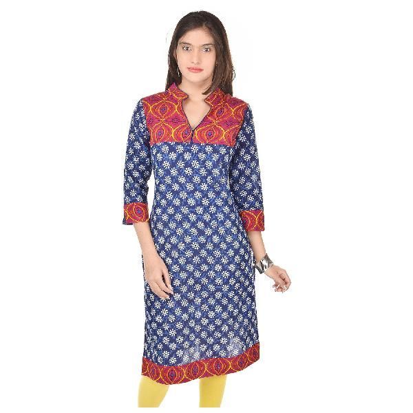 Printed Cotton Kurti (DSC 0281)