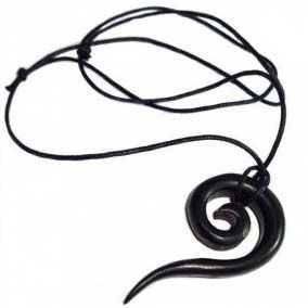 Black Color Wooden Pendent