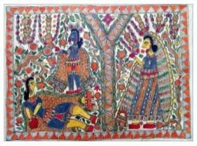 Makhan Thief Krishna Paintings