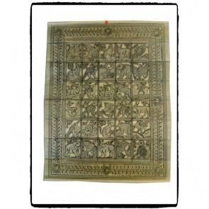 Wildlife Patachitra Painting