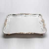 Silver Plated Serving Tray