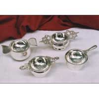 Silver Plated Tea Strainer