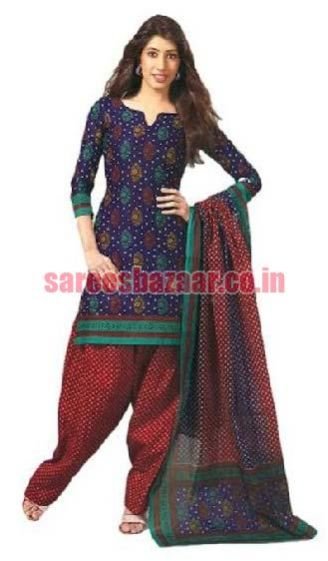 Unstitched Cotton Salwar Suit 04