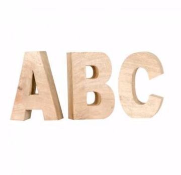 Wooden Alphabets 02