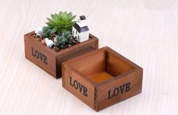 Wooden Flower Pots 05