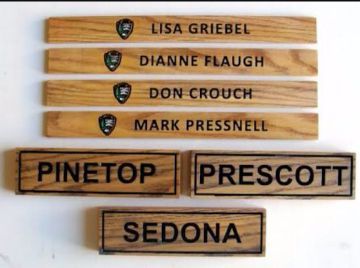 Wooden Name Plates 03