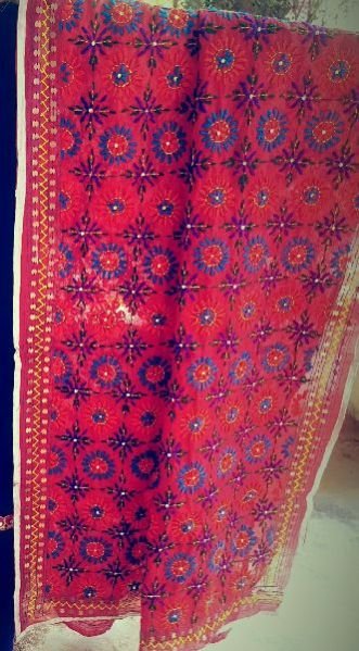 Kalamkari Dupatta 02