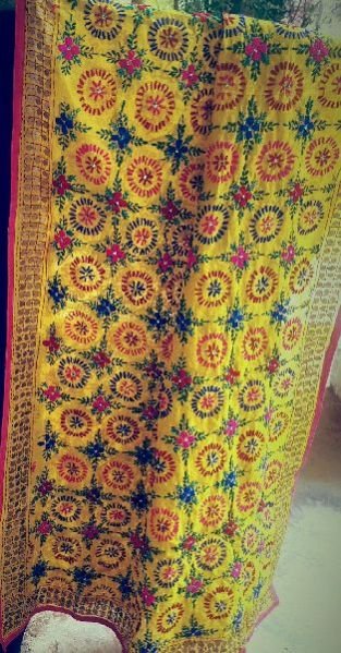 Kalamkari Dupatta 03