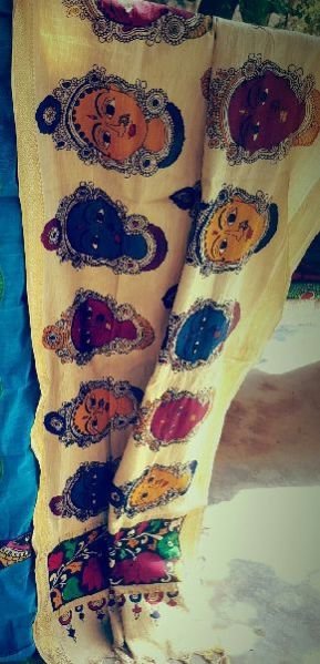Kalamkari Dupatta 07
