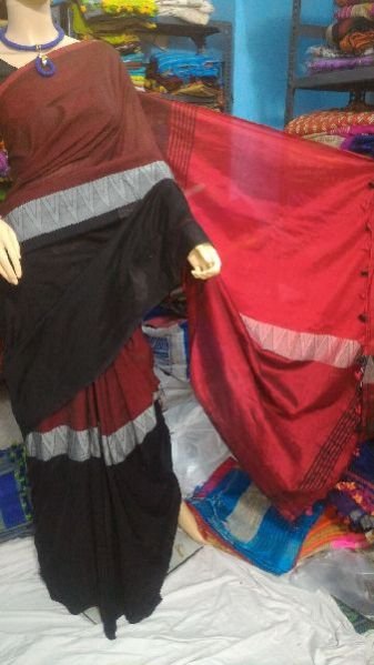 Madhyamoni Khadi Saree 03