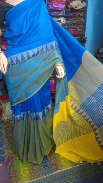 Madhyamoni Khadi Saree 05