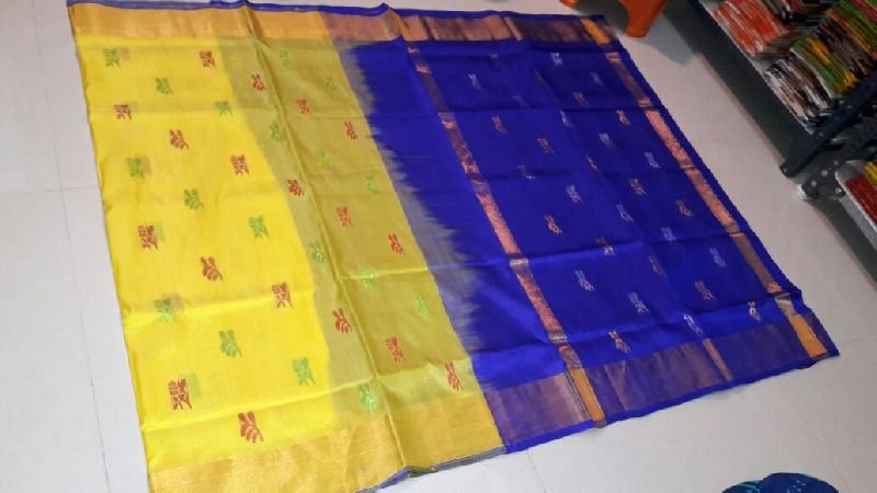 Pure Uppada Silk Jamdani Saree 01