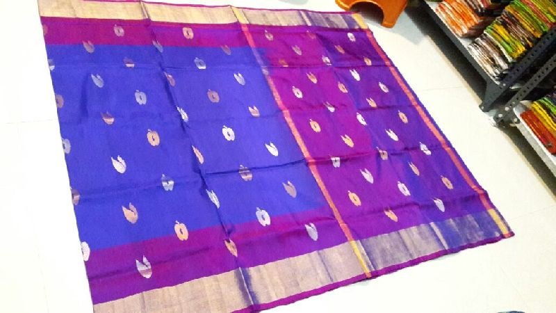 Pure Uppada Silk Jamdani Saree 06