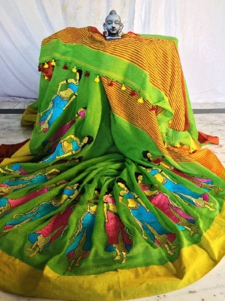 Resham Embroidery Saree 01