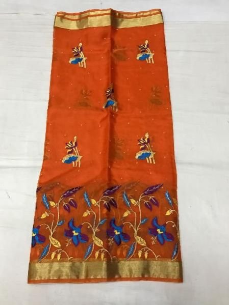 Semi Organza Sarees 04