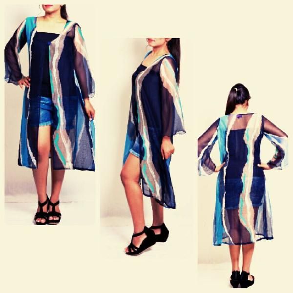 Shrug in Chiffon Fabric 02