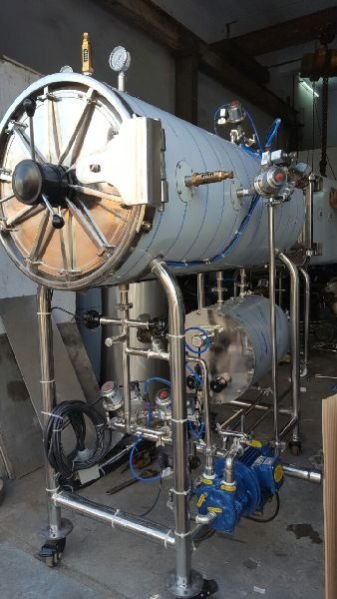 Horizontal Cylindrical Steam Autoclave 03