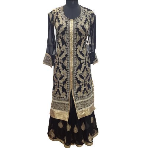 6790 Embroidered Sharara Suit