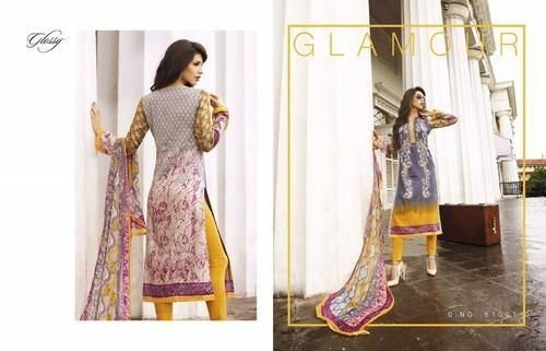 Glace Cotton Suit 01